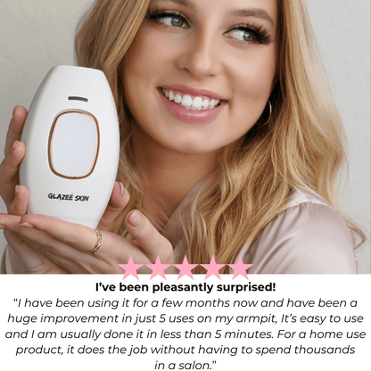 Glazee Skin Gen1 IPL Hair Removal - glazee skin